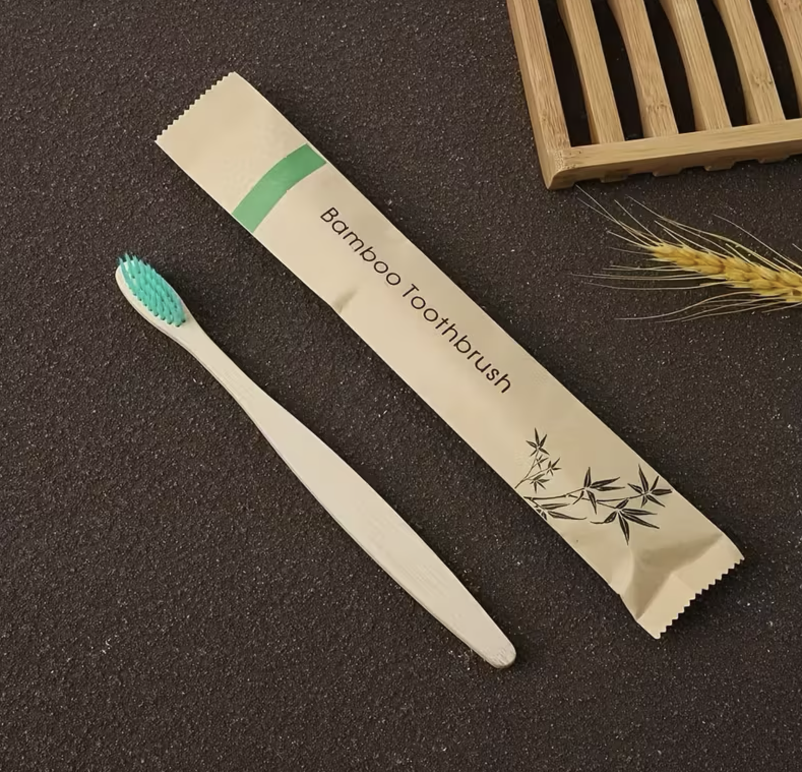 Paquete 50 Cepillos de Dientes de Bambú de Alta Calidad - Image 2