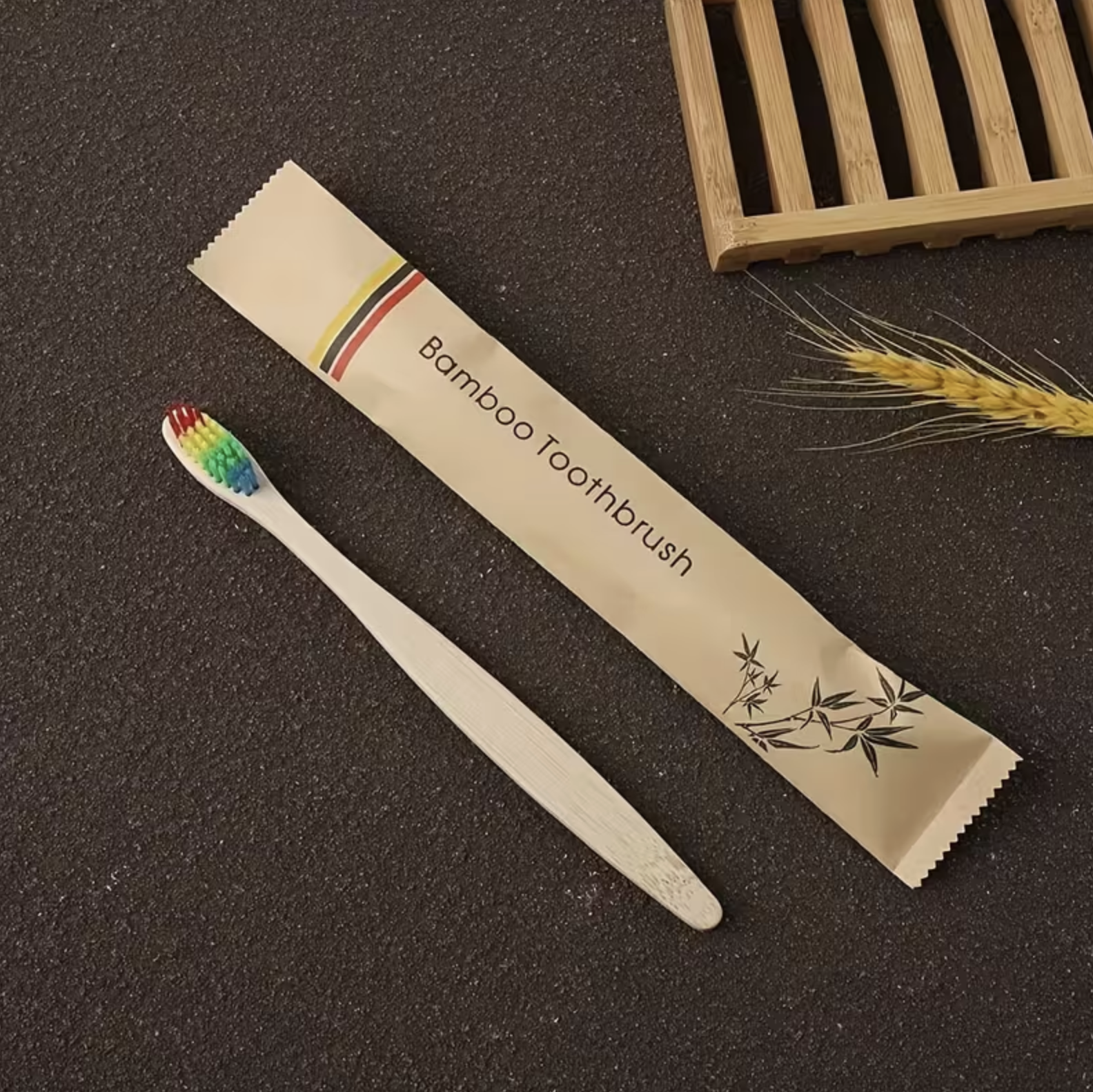 Paquete 50 Cepillos de Dientes de Bambú de Alta Calidad - Image 3