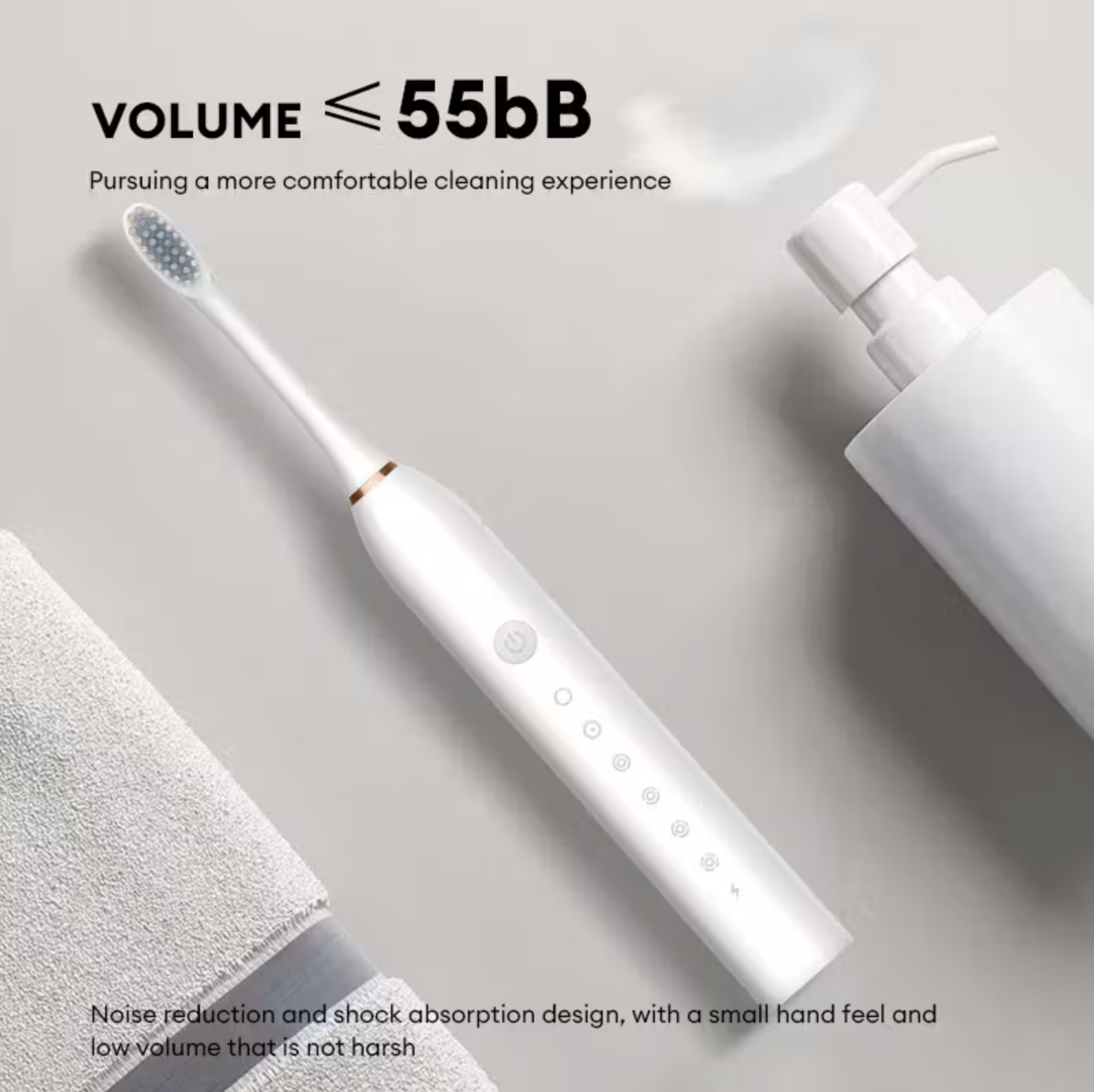 Cepillo de Dientes Eléctrico Sonic Recargable - Adultos y Niños - Image 2